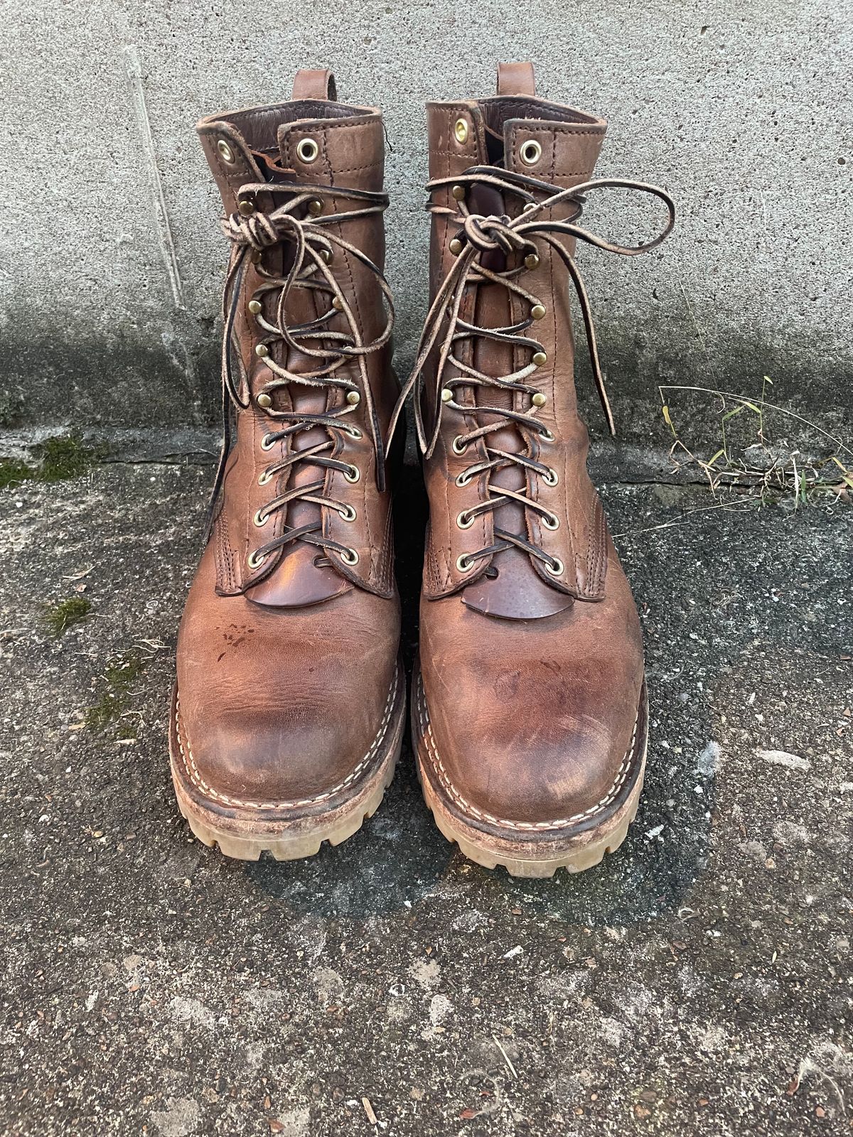 Photo by ungulated on January 5, 2024 of the Nicks Unknown Model in Horween Natural Chromexcel.