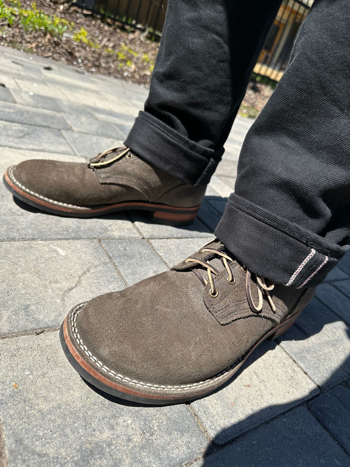 Photo by scratch.awl on May 3, 2025 of the Nicks Comstock in 1964 Ash Gray Roughout.