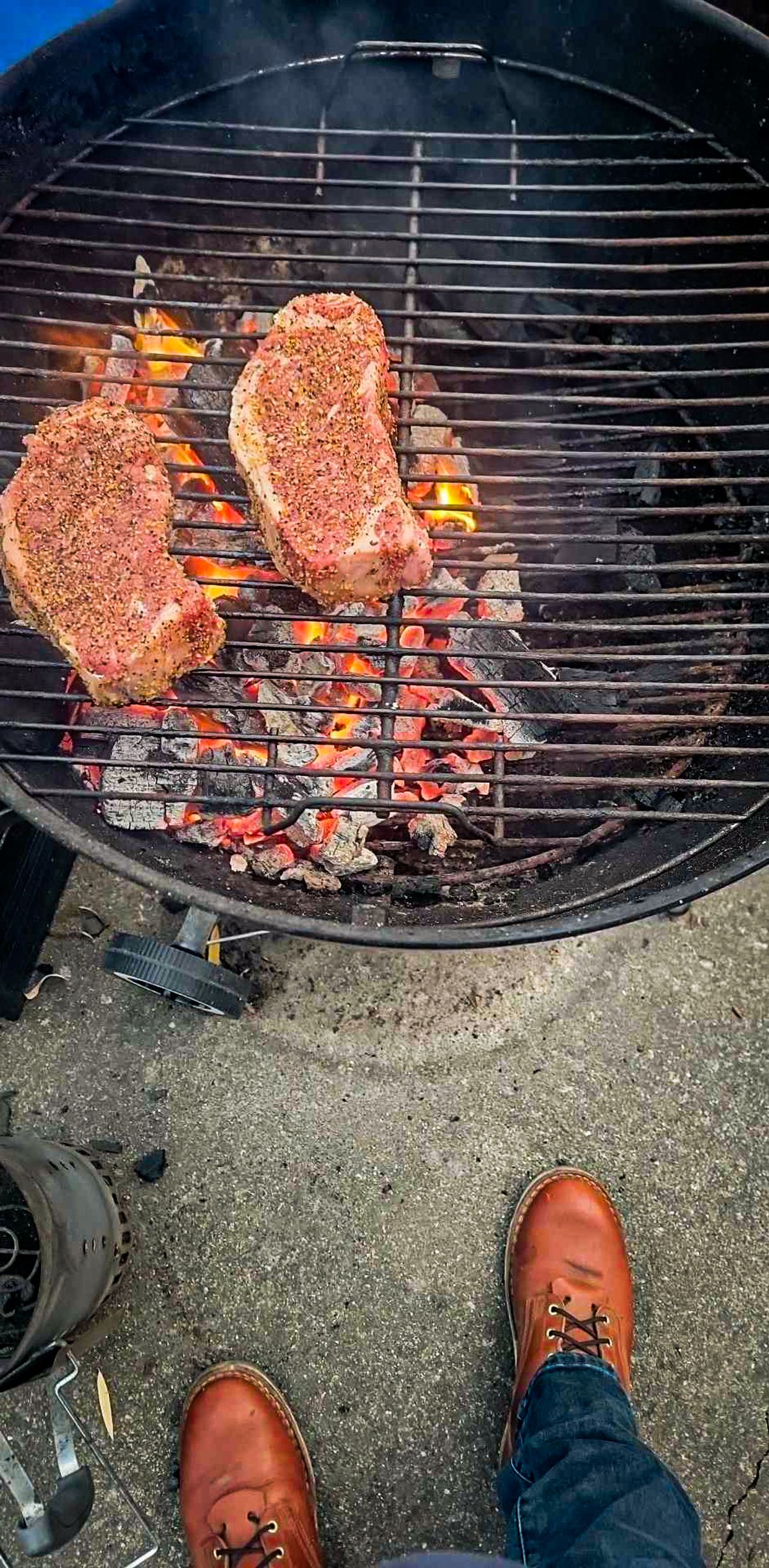 Photo by zakgburg on October 24, 2023 of the Nicks Free Range in Wickett & Craig Natural Double Stuffed.