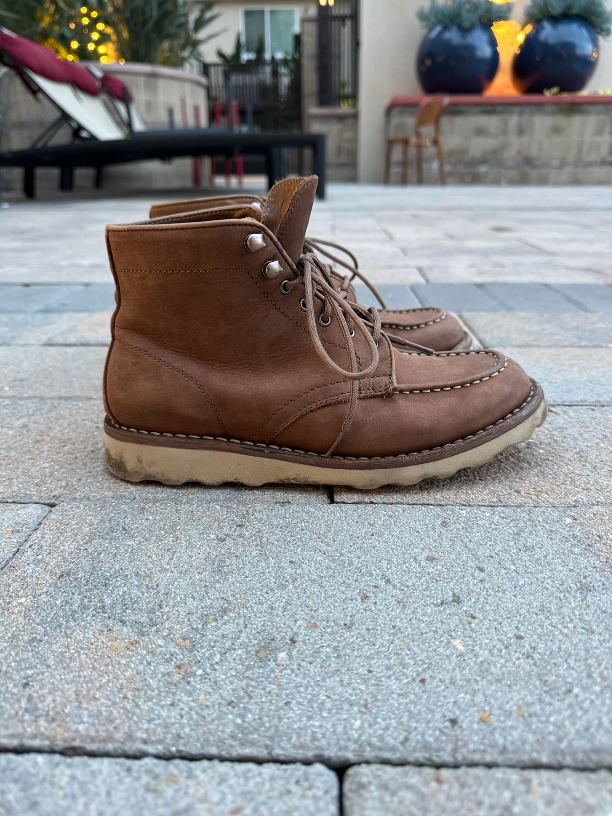 Photo by jarmul22 on March 5, 2024 of the Thursday Diplomat in Pebble WeatherSafe Nubuck.