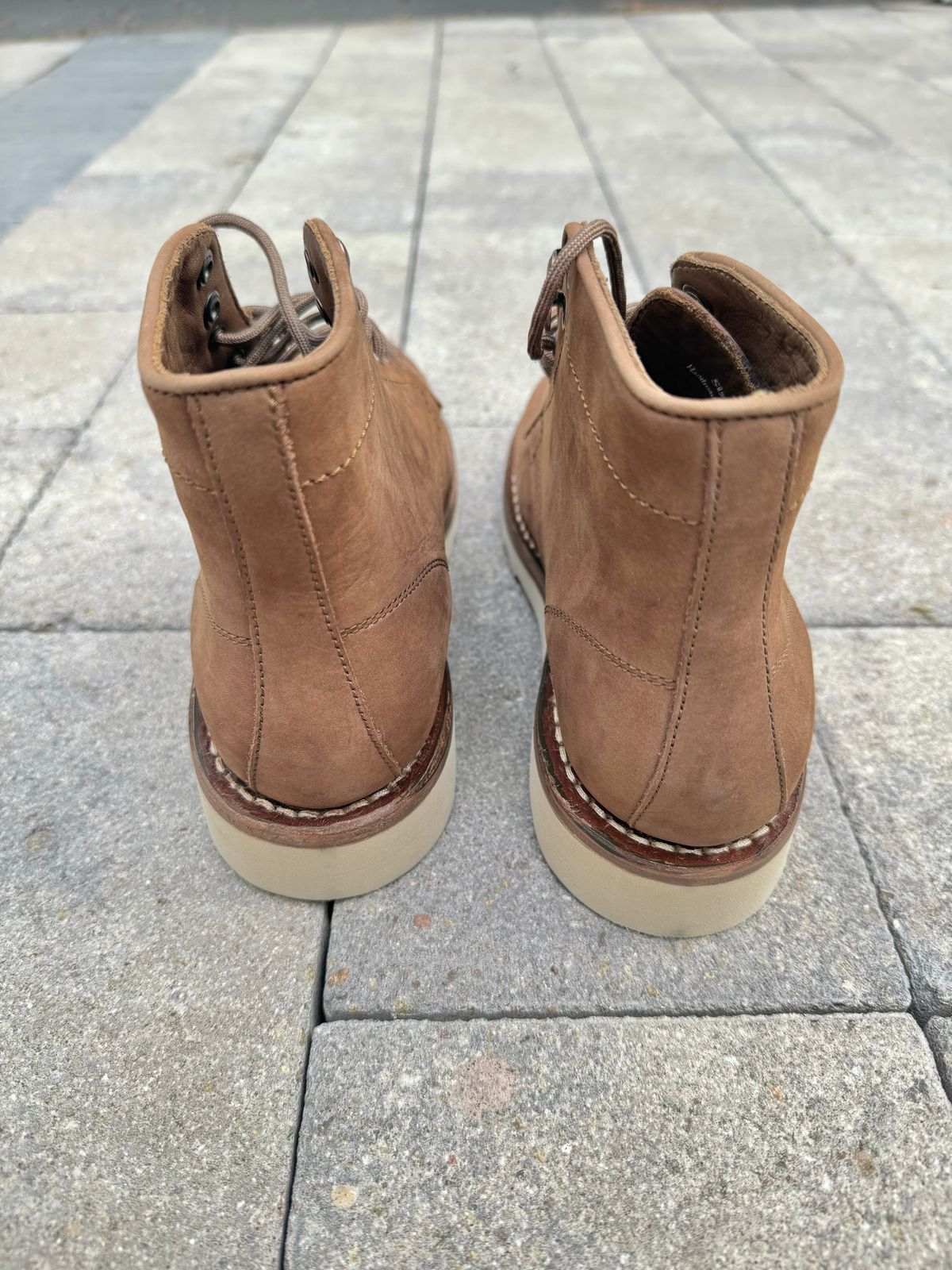 Photo by jarmul22 on October 10, 2023 of the Thursday Diplomat in Pebble WeatherSafe Nubuck.
