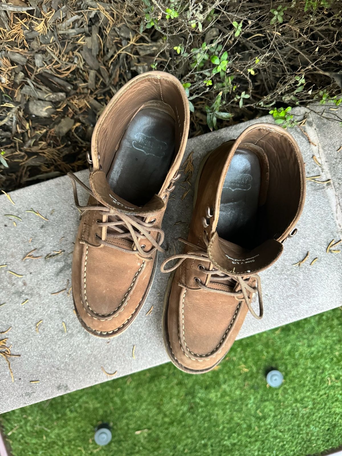 Photo by jarmul22 on January 5, 2024 of the Thursday Diplomat in Pebble WeatherSafe Nubuck.