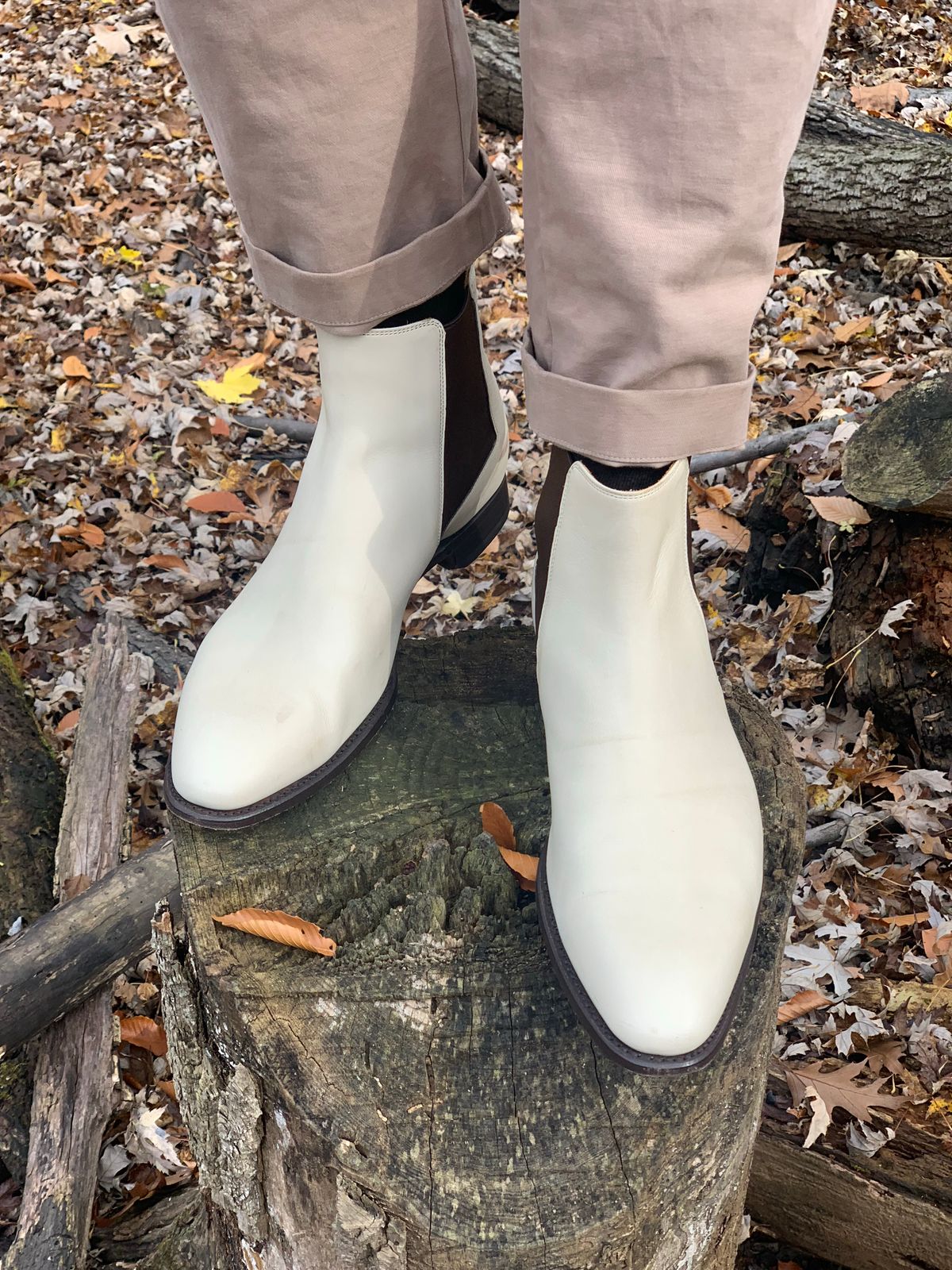 Photo by jarmul22 on November 6, 2022 of the Carlos Santos Norris 7902 in Du Puy Patina Crust "Dyeable" French Calf.