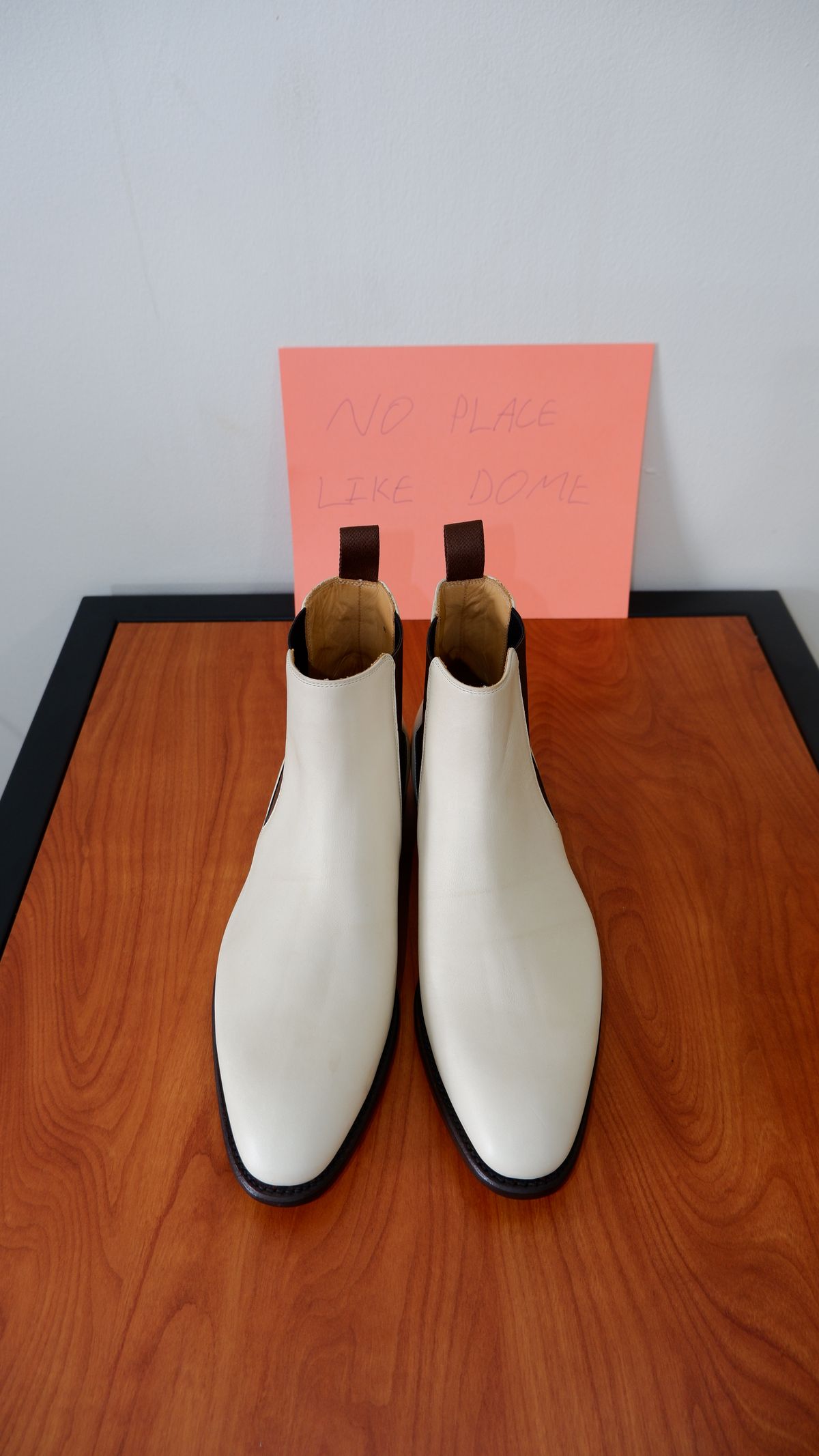 Photo by jarmul22 on November 6, 2022 of the Carlos Santos Norris 7902 in Du Puy Patina Crust "Dyeable" French Calf.