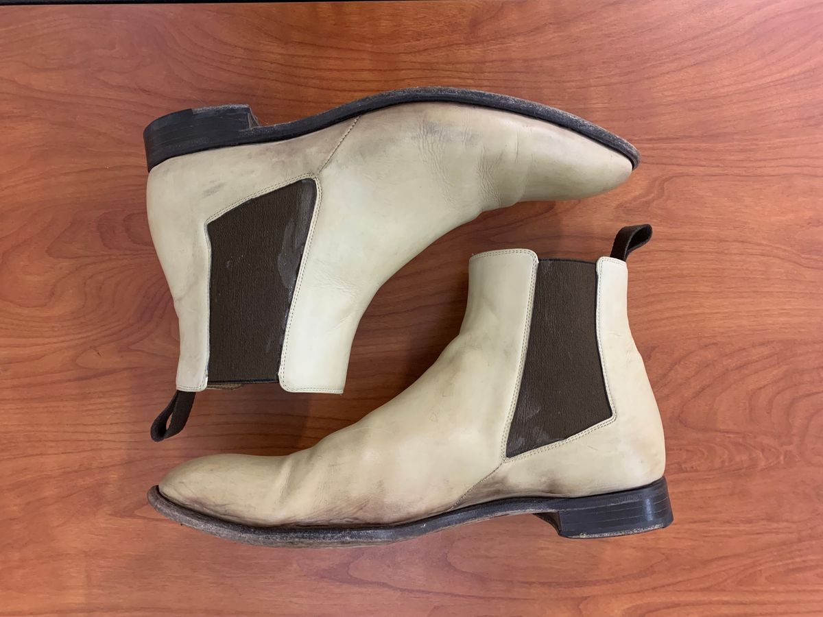 Photo by jarmul22 on December 6, 2022 of the Carlos Santos Norris 7902 in Du Puy Patina Crust "Dyeable" French Calf.