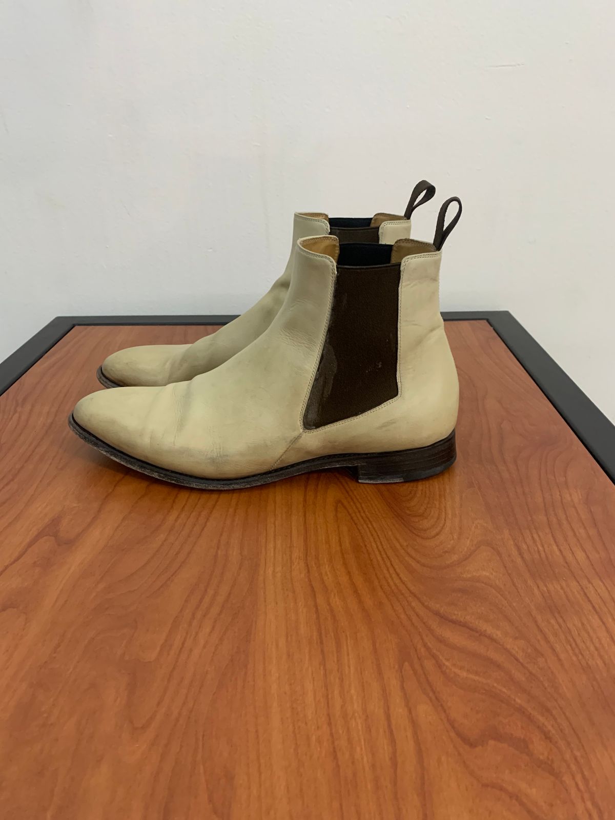Photo by jarmul22 on December 6, 2022 of the Carlos Santos Norris 7902 in Du Puy Patina Crust "Dyeable" French Calf.