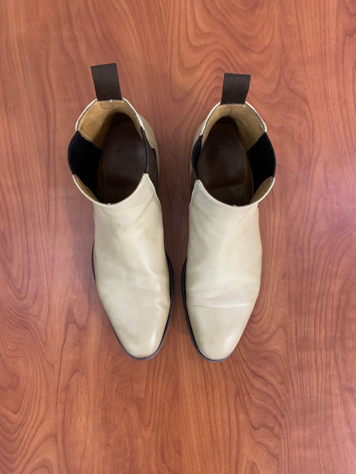 Photo by jarmul22 on December 6, 2022 of the Carlos Santos Norris 7902 in Du Puy Patina Crust "Dyeable" French Calf.