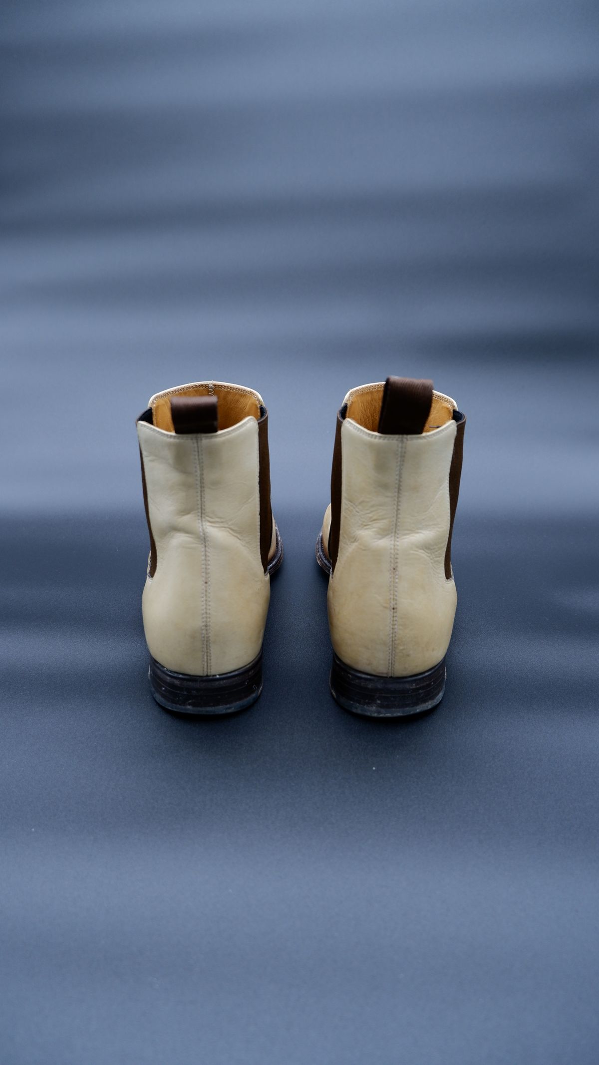 Photo by jarmul22 on January 6, 2023 of the Carlos Santos Norris 7902 in Du Puy Patina Crust "Dyeable" French Calf.