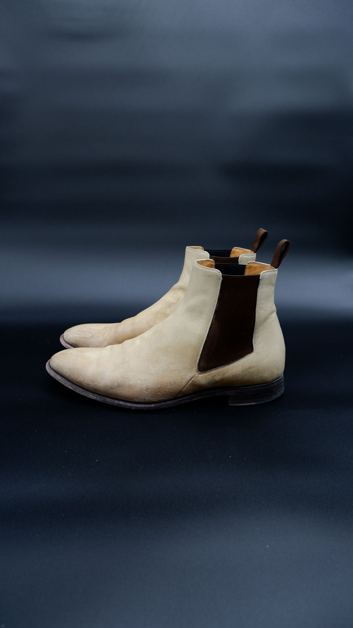 Photo by jarmul22 on February 6, 2023 of the Carlos Santos Norris 7902 in Du Puy Patina Crust "Dyeable" French Calf.