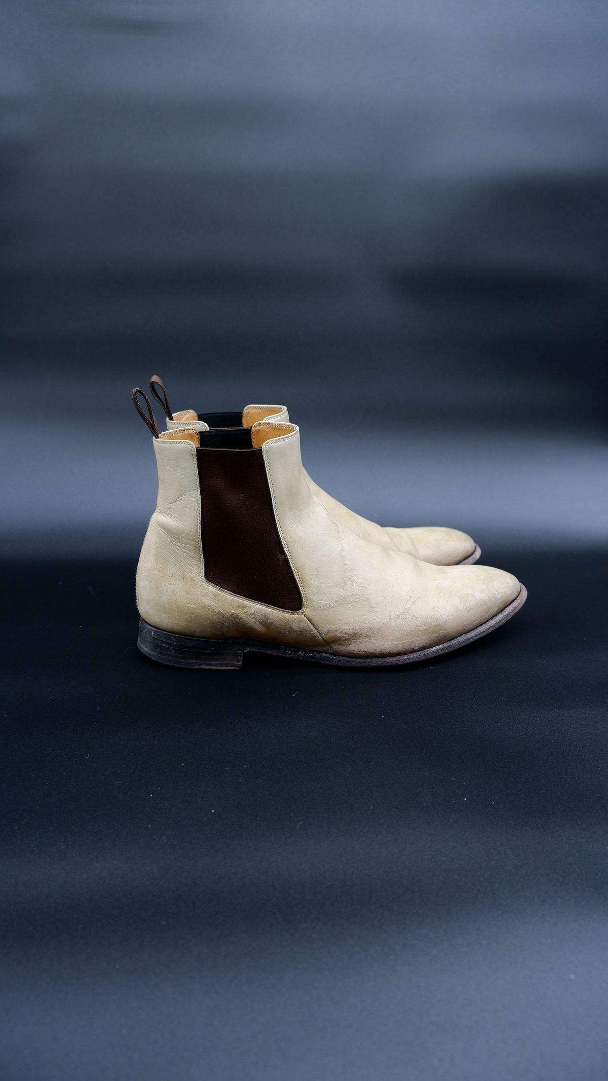 Photo by jarmul22 on February 6, 2023 of the Carlos Santos Norris 7902 in Du Puy Patina Crust "Dyeable" French Calf.