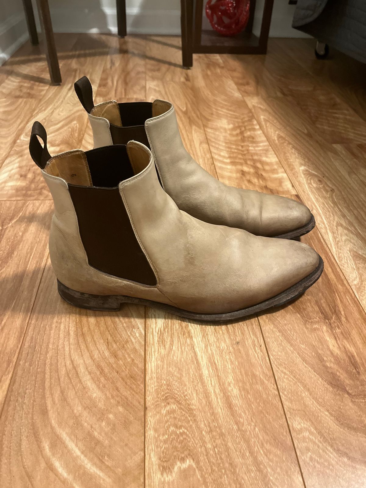Photo by jarmul22 on March 6, 2023 of the Carlos Santos Norris 7902 in Du Puy Patina Crust "Dyeable" French Calf.