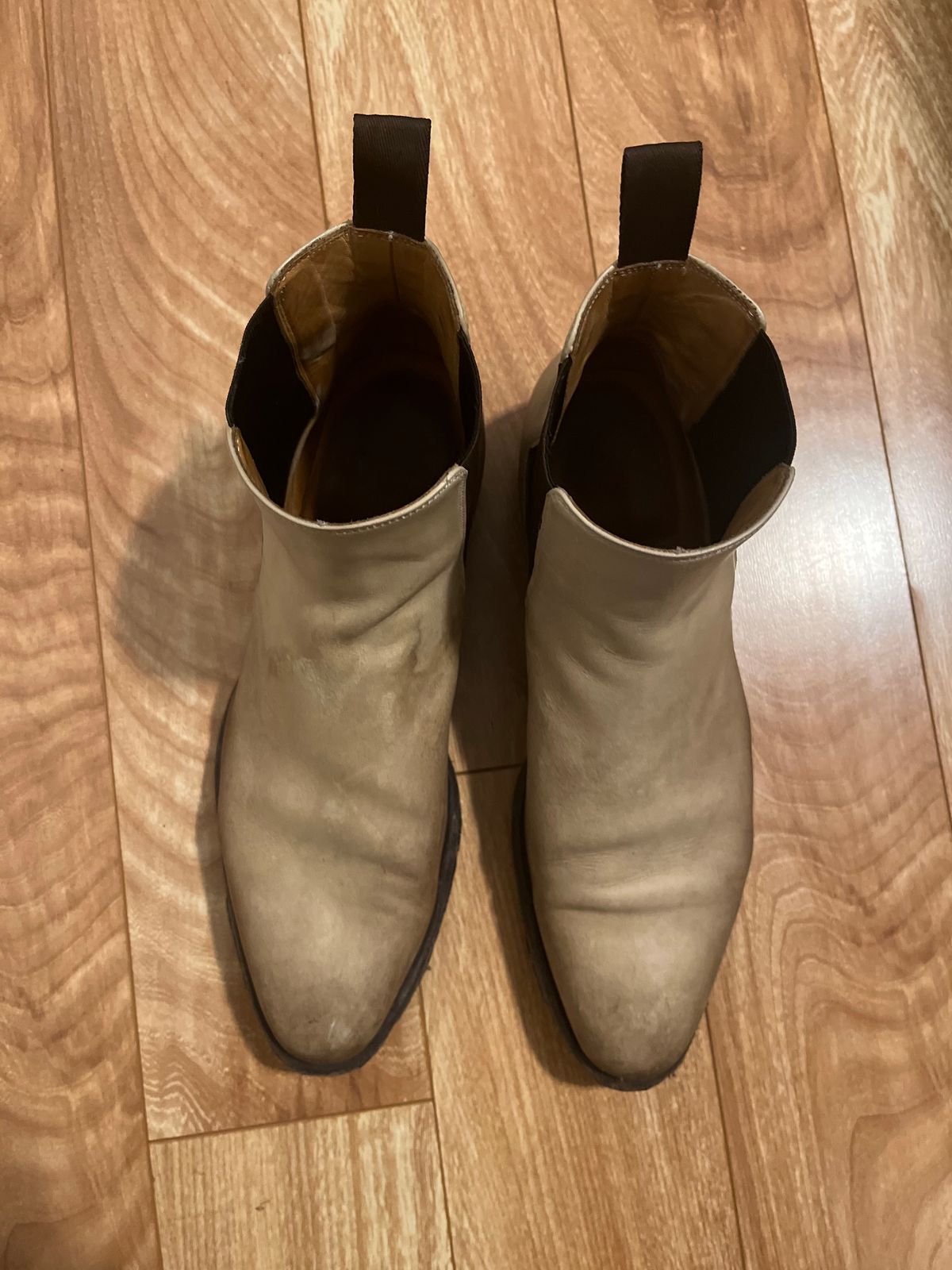Photo by jarmul22 on March 6, 2023 of the Carlos Santos Norris 7902 in Du Puy Patina Crust "Dyeable" French Calf.