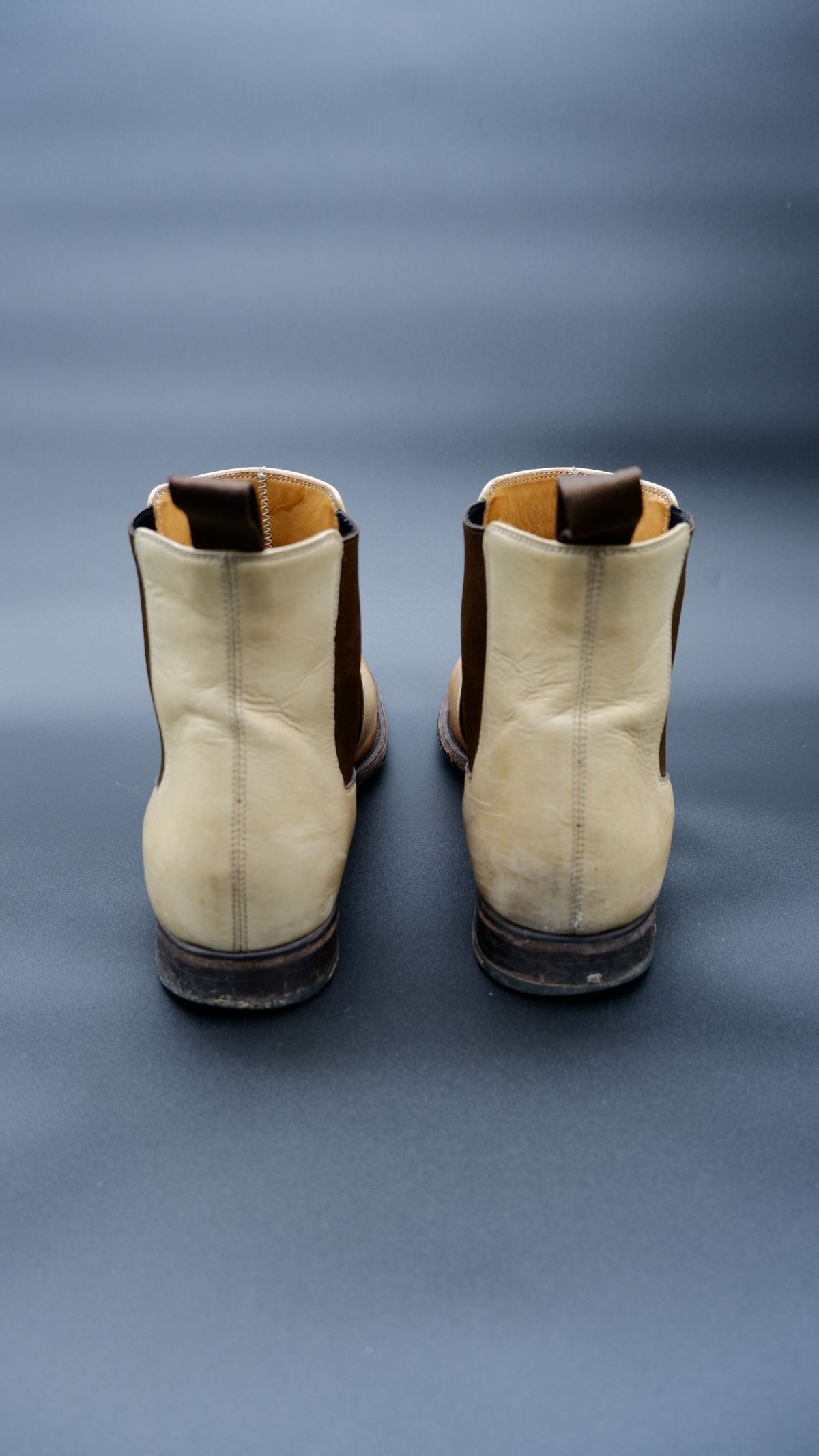 Photo by jarmul22 on April 6, 2023 of the Carlos Santos Norris 7902 in Du Puy Patina Crust "Dyeable" French Calf.