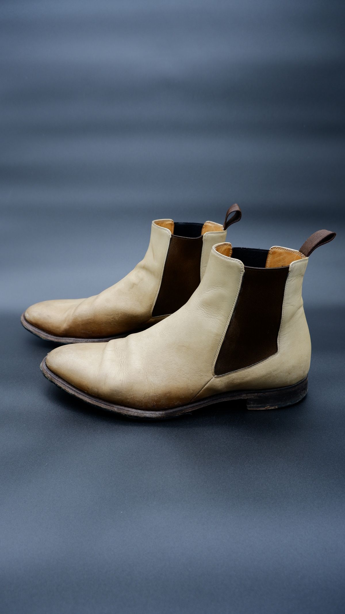 Photo by jarmul22 on April 6, 2023 of the Carlos Santos Norris 7902 in Du Puy Patina Crust "Dyeable" French Calf.