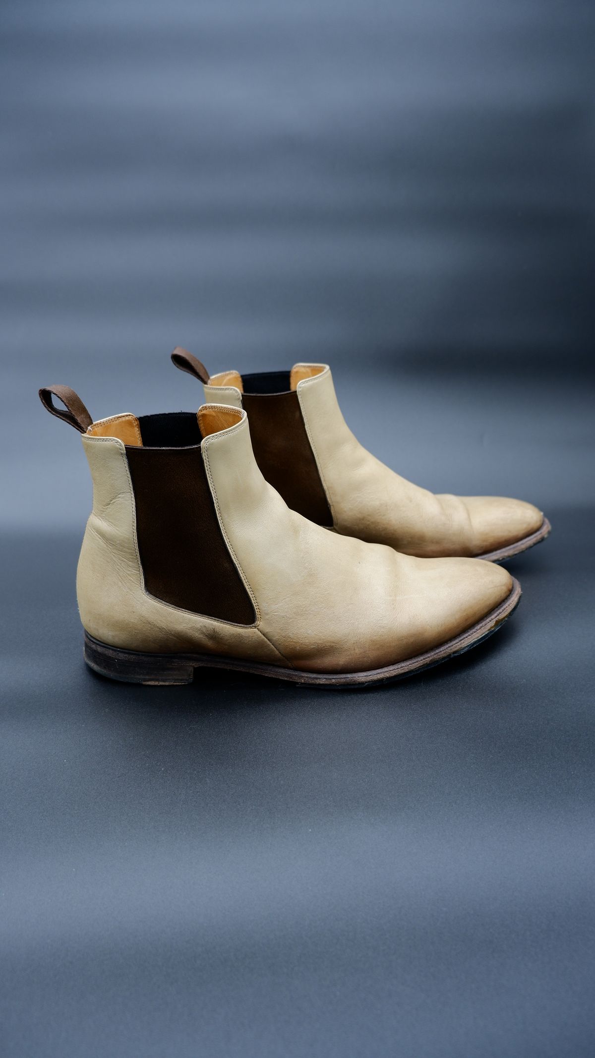Photo by jarmul22 on April 6, 2023 of the Carlos Santos Norris 7902 in Du Puy Patina Crust "Dyeable" French Calf.