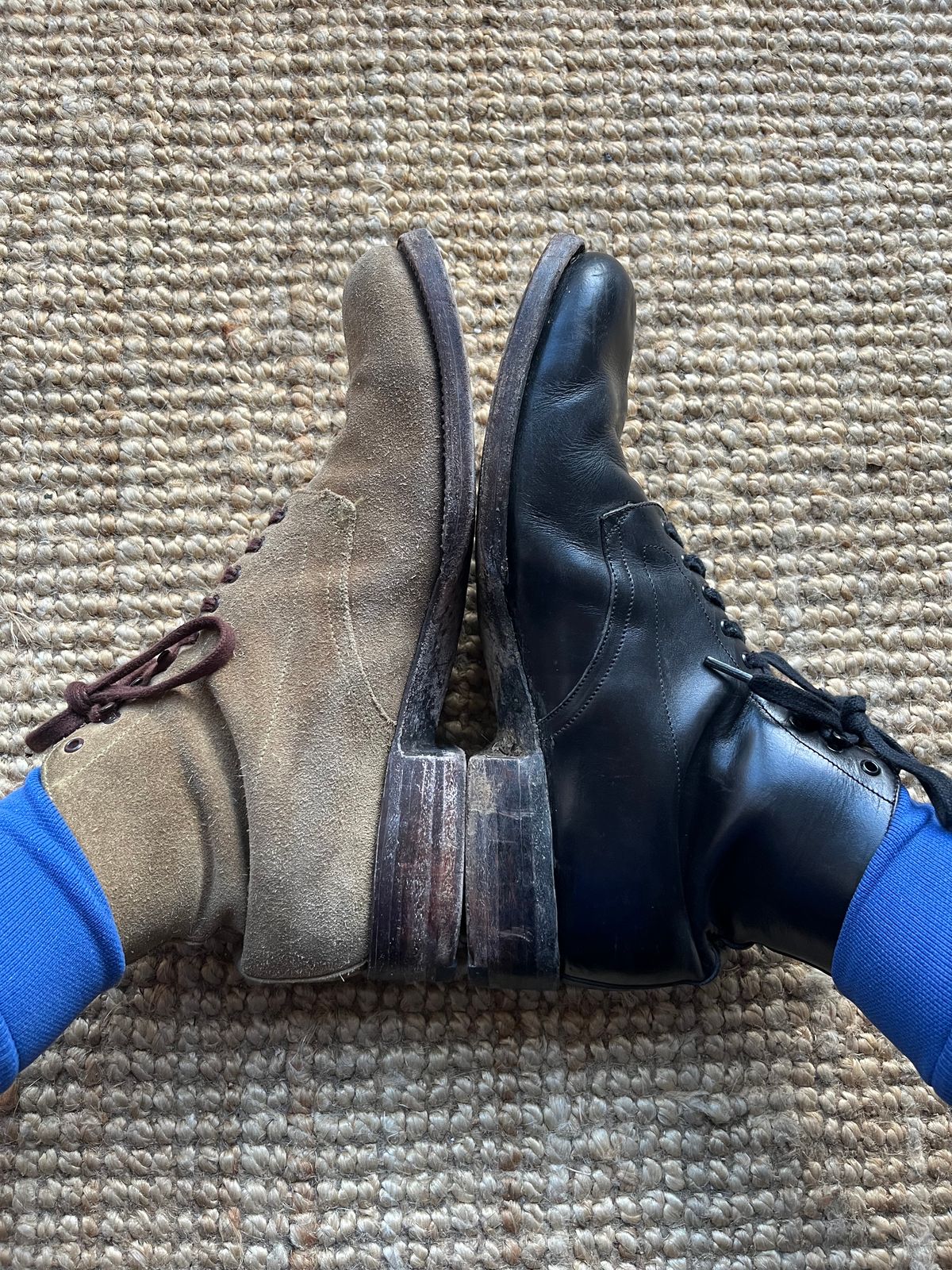 Photo by neon.runoff2 on January 3, 2024 of the Yuketen Alan in Calf.