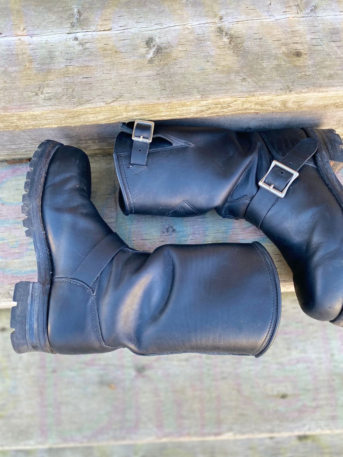Photo by chefwood on December 6, 2022 of the Dayton Boots Unlisted Model in Unknown Leather.