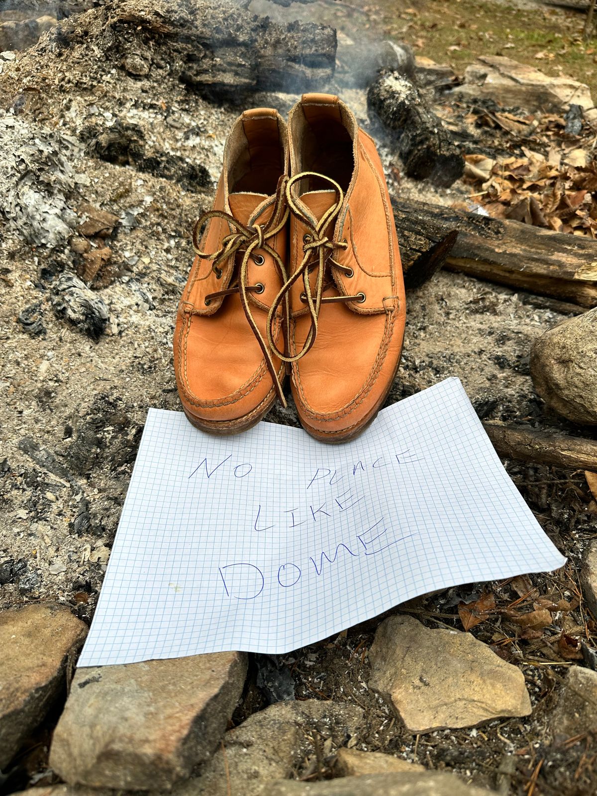 Photo by swampdonkey on November 8, 2022 of the Rancourt & Co. Acadia Chukka in Horween Natural Essex.