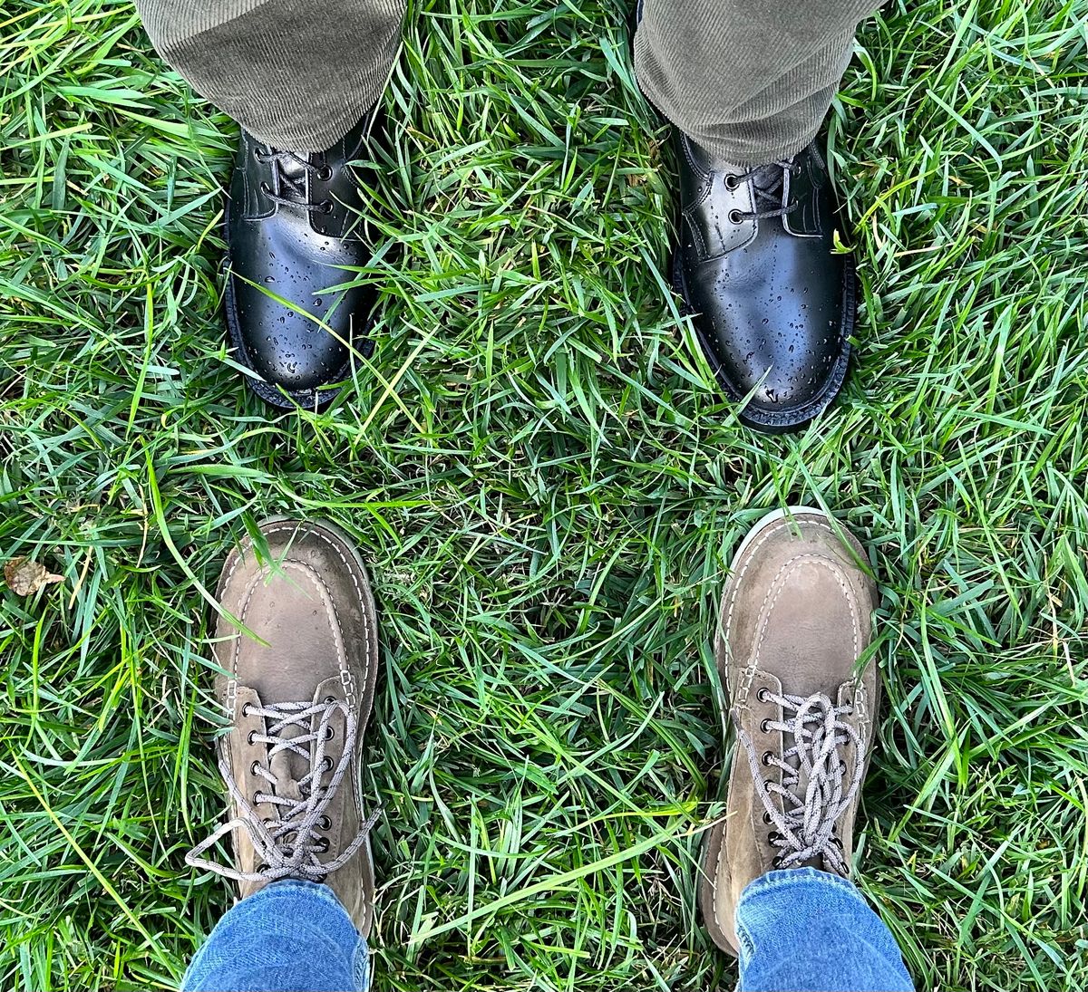 Photo by swampdonkey on October 1, 2023 of the Danner Bull Run Lux in Vintage sterling.