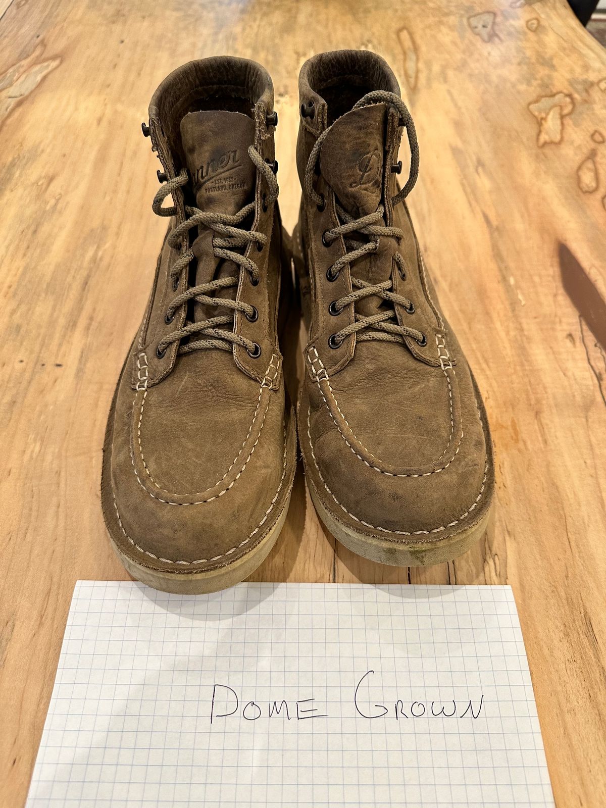 Photo by swampdonkey on November 5, 2023 of the Danner Bull Run Lux in Vintage sterling.