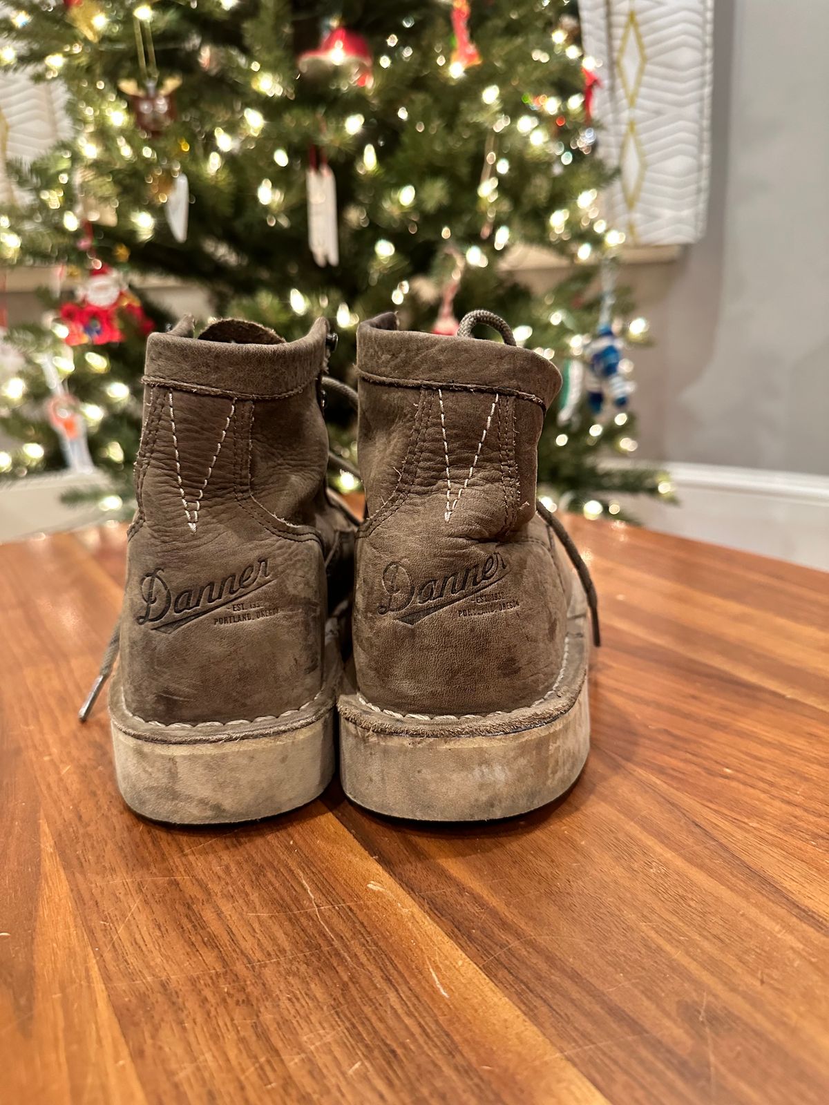 Photo by swampdonkey on December 5, 2023 of the Danner Bull Run Lux in Vintage sterling.