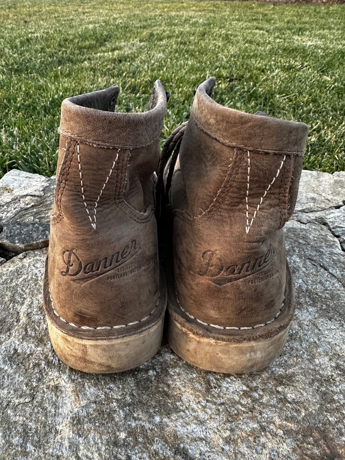 Photo by swampdonkey on January 5, 2024 of the Danner Bull Run Lux in Vintage sterling.