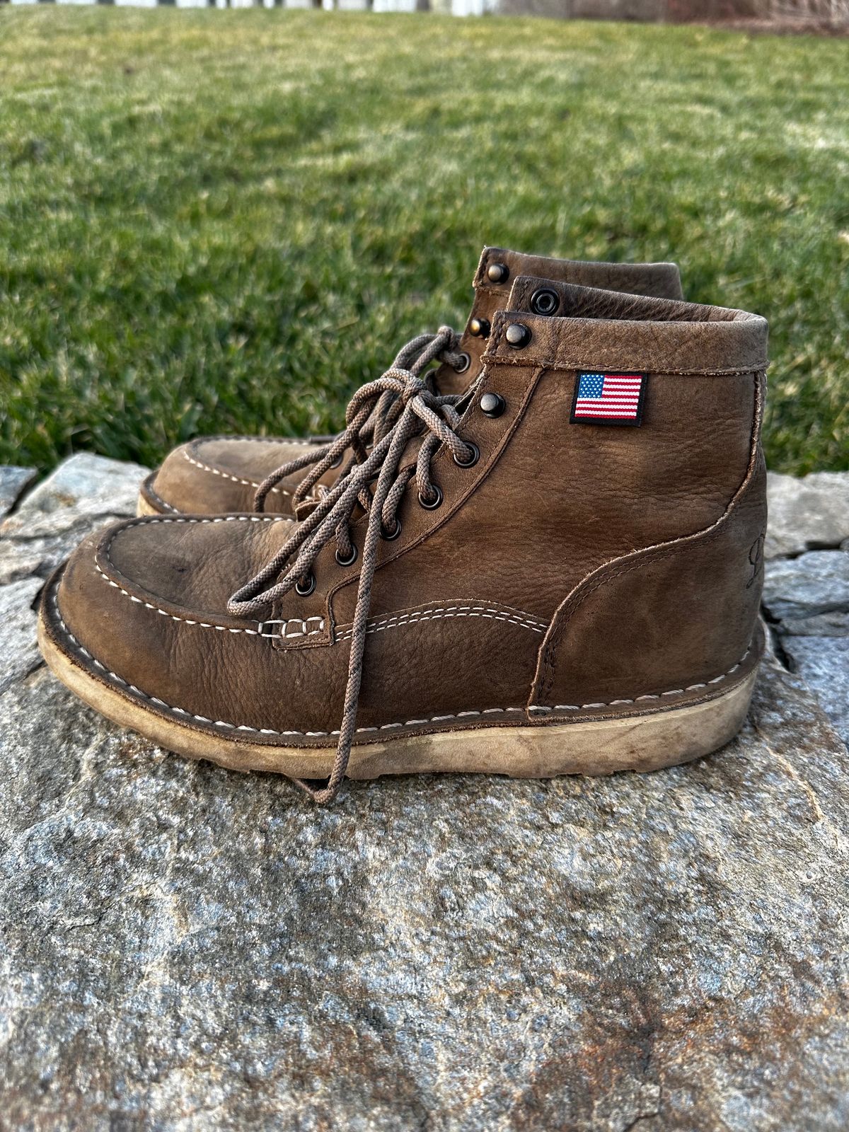 Photo by swampdonkey on January 5, 2024 of the Danner Bull Run Lux in Vintage sterling.