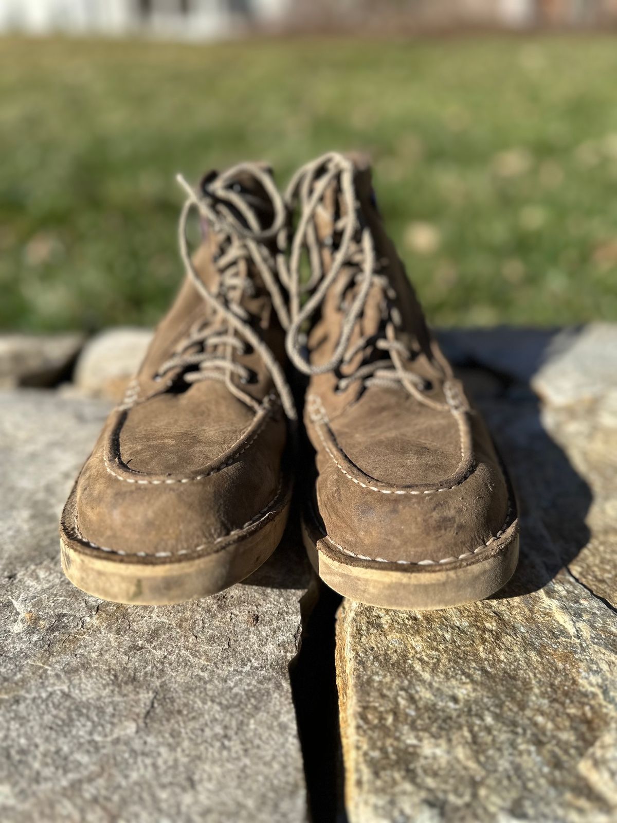 Photo by swampdonkey on February 5, 2024 of the Danner Bull Run Lux in Vintage sterling.