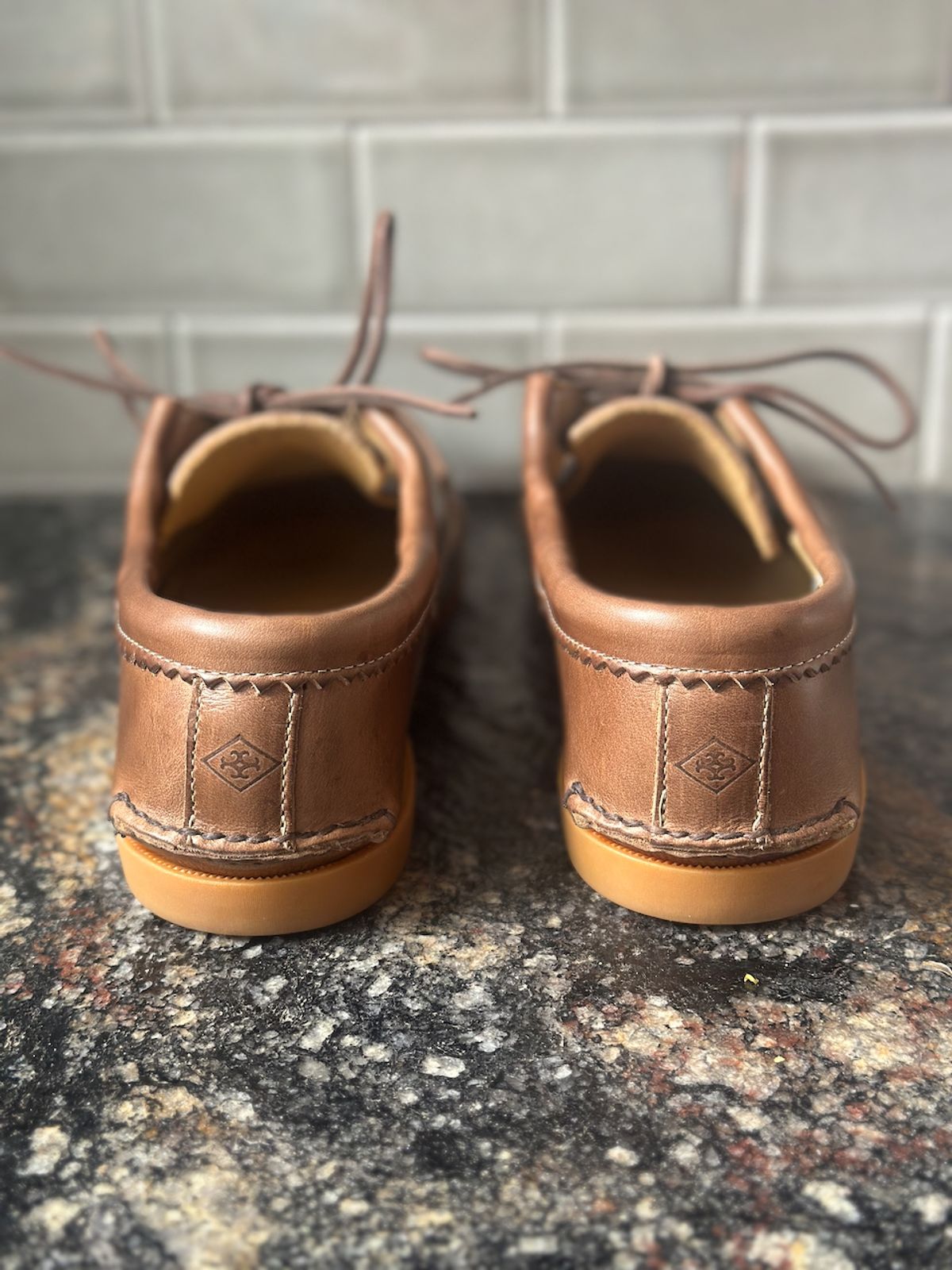 Photo by cows_electronico on November 5, 2024 of the Quoddy Blucher in Horween Natural Chromexcel.