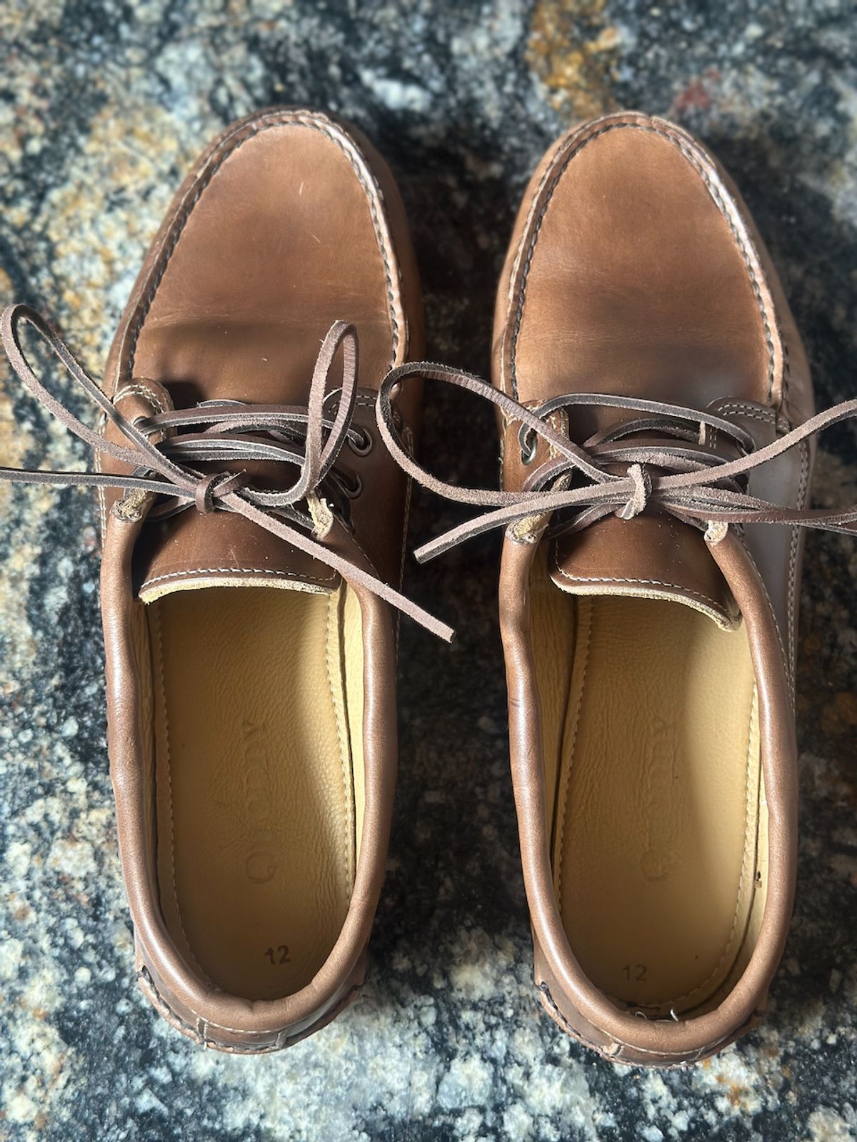 Photo by cows_electronico on November 5, 2024 of the Quoddy Blucher in Horween Natural Chromexcel.