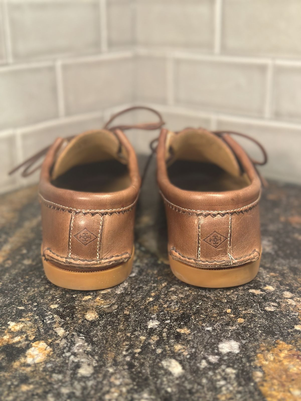 Photo by cows_electronico on March 2, 2025 of the Quoddy Blucher in Horween Natural Chromexcel.