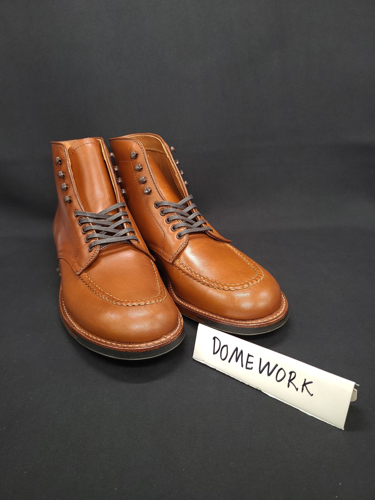 Photo by tigertim on October 2, 2022 of the Alden Indy Boot in Unlisted Leather.