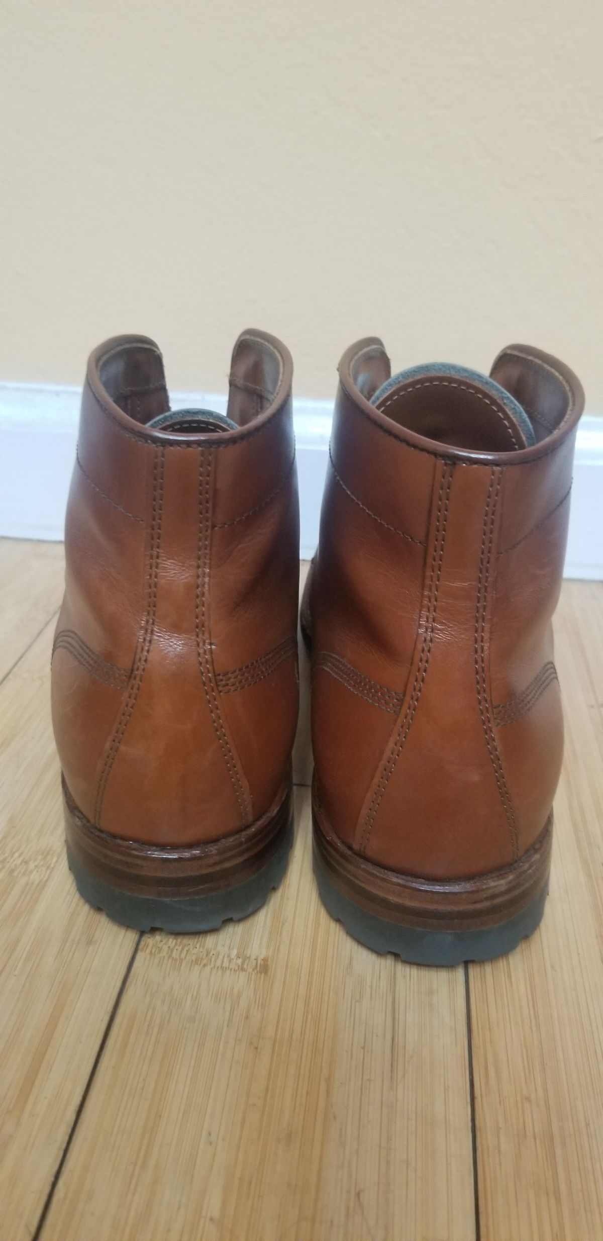 Photo by tigertim on December 3, 2022 of the Alden Indy Boot in Unlisted Leather.