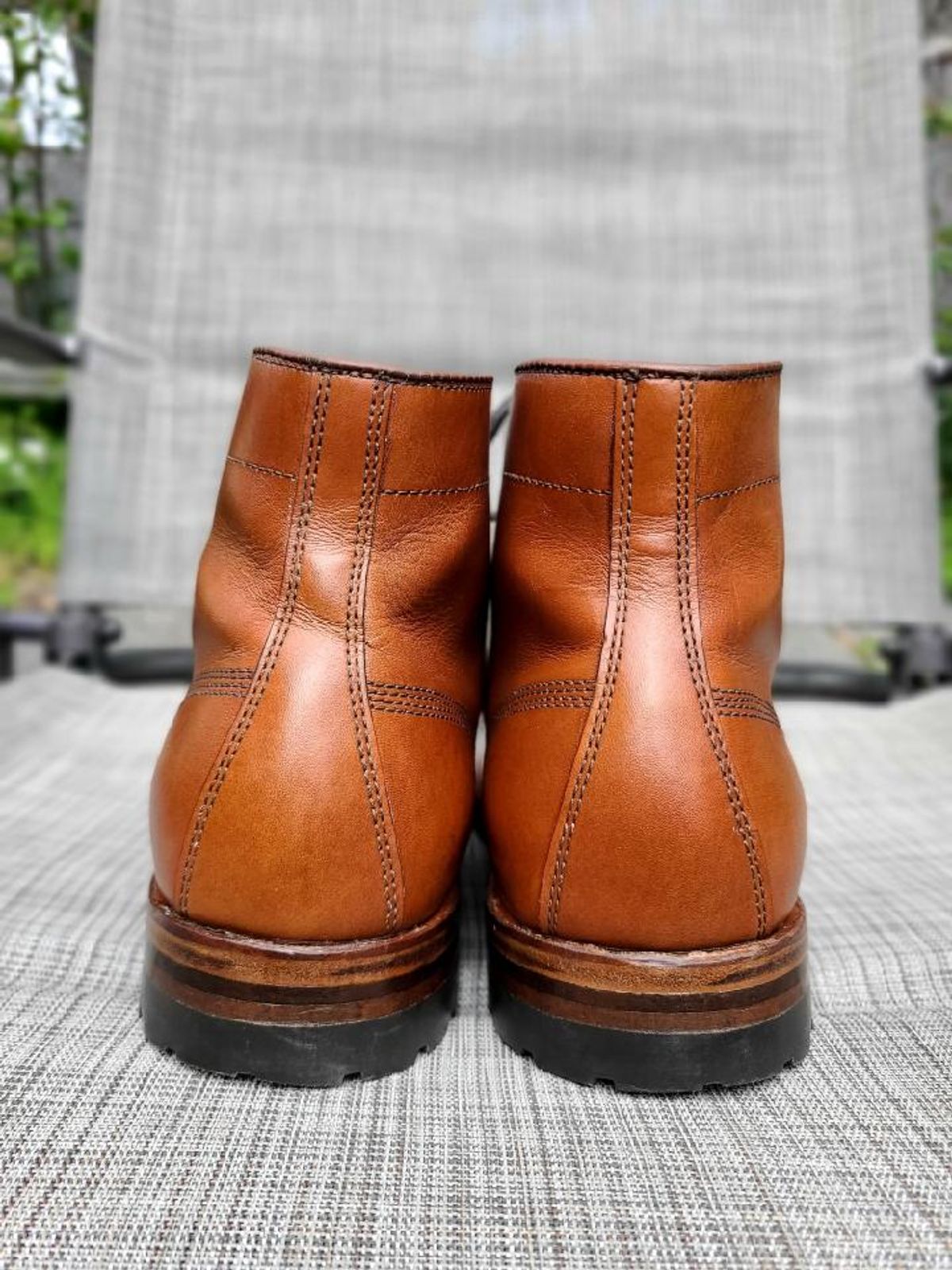 Photo by tigertim on April 4, 2023 of the Alden Indy Boot in Unlisted Leather.