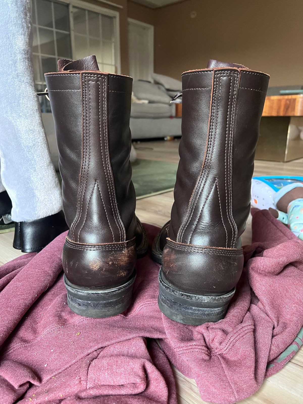 Photo by Val on December 5, 2025 of the White's Smokejumper in Seidel Brown Dress.