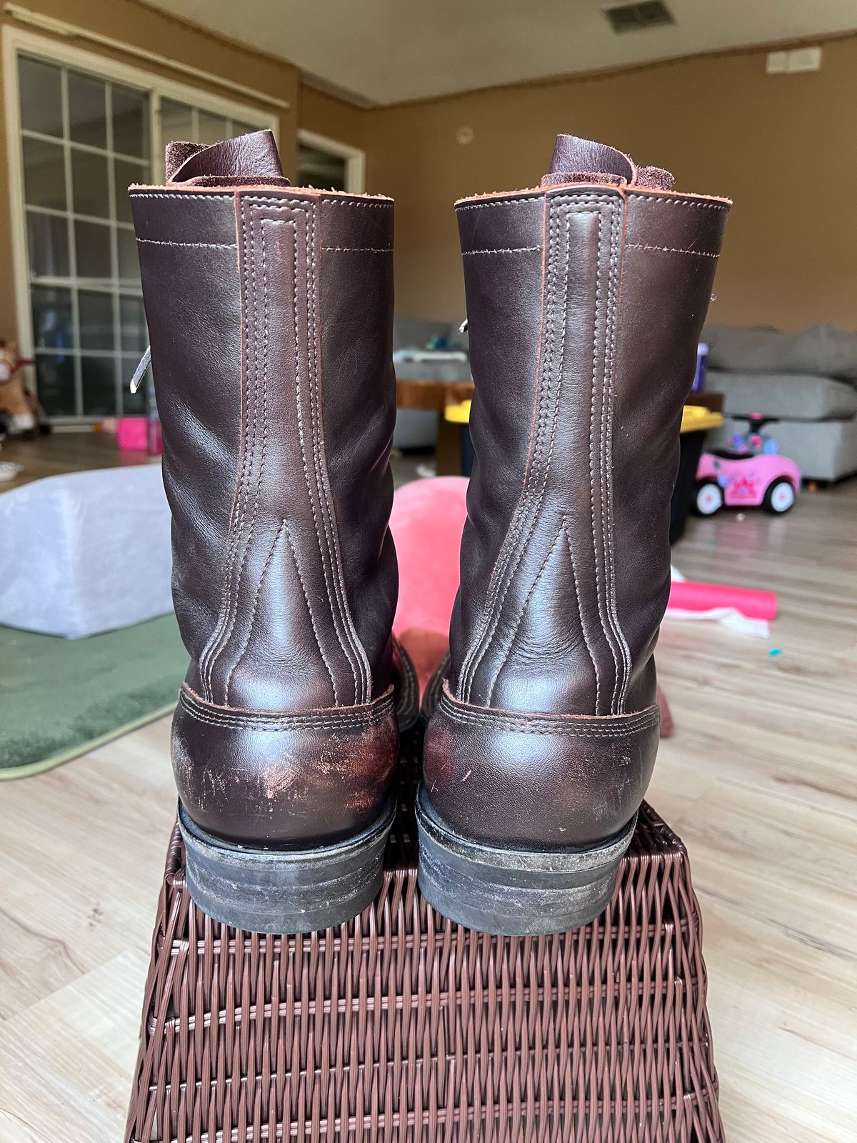 Photo by Val on March 4, 2026 of the White's Smokejumper in Seidel Brown Dress.