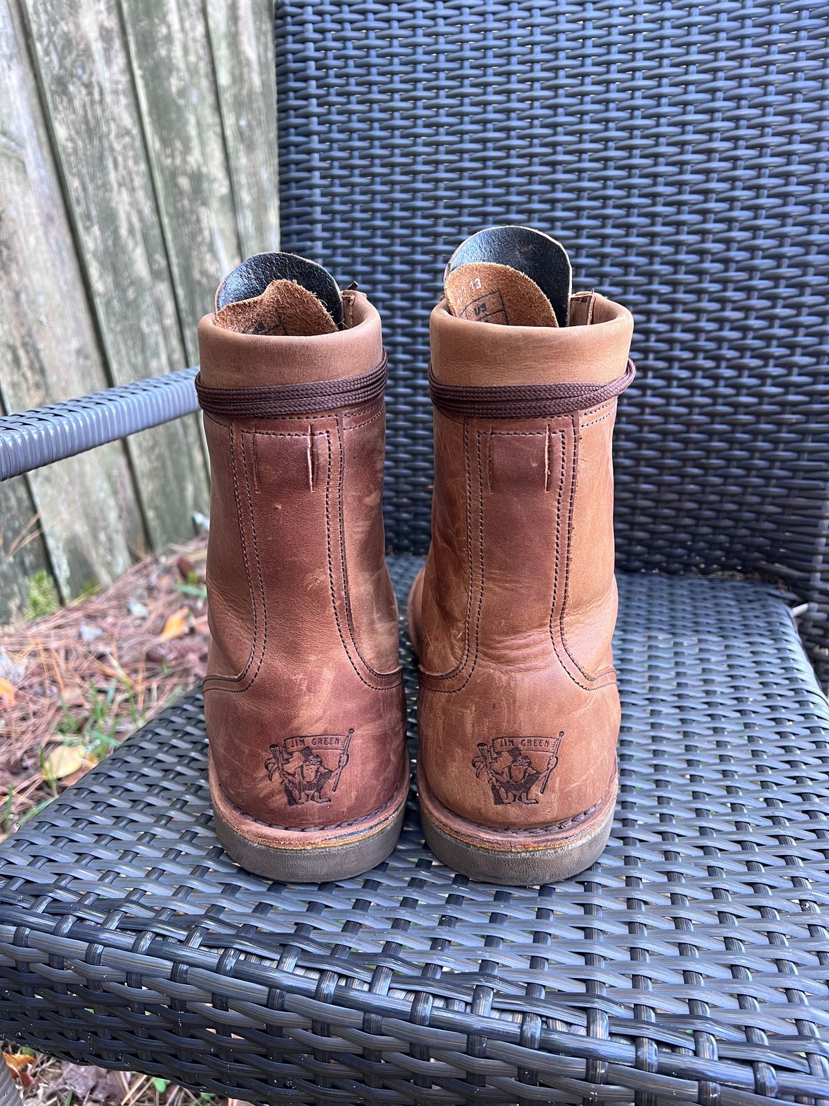 Photo by Val on November 3, 2025 of the Jim Green AR8 in Fudge Crazy Horse.