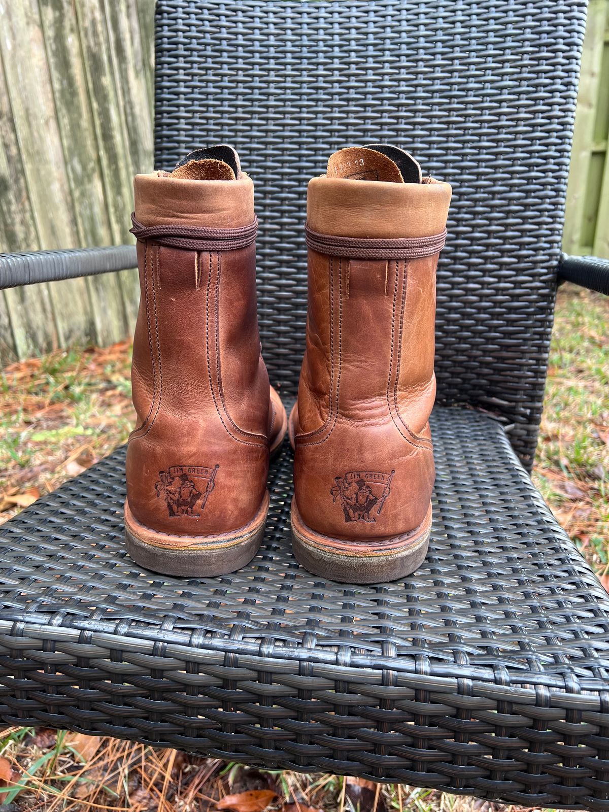 Photo by Val on December 2, 2025 of the Jim Green AR8 in Fudge Crazy Horse.