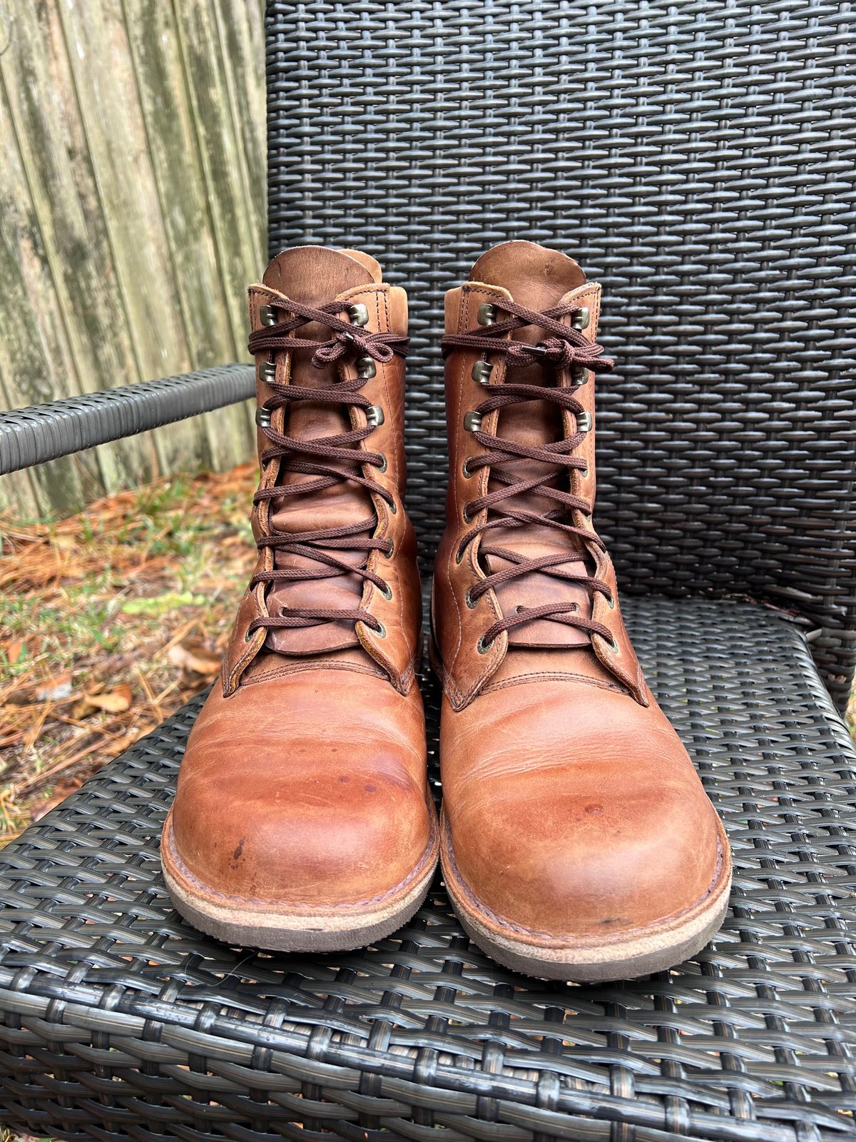 Photo by Val on December 2, 2025 of the Jim Green AR8 in Fudge Crazy Horse.