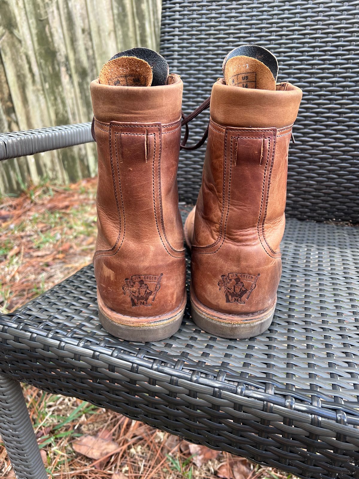 Photo by Val on January 5, 2026 of the Jim Green AR8 in Fudge Crazy Horse.