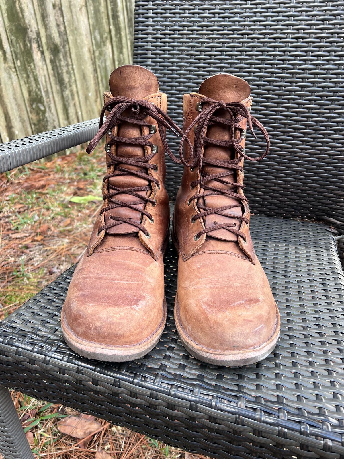 Photo by Val on January 5, 2026 of the Jim Green AR8 in Fudge Crazy Horse.