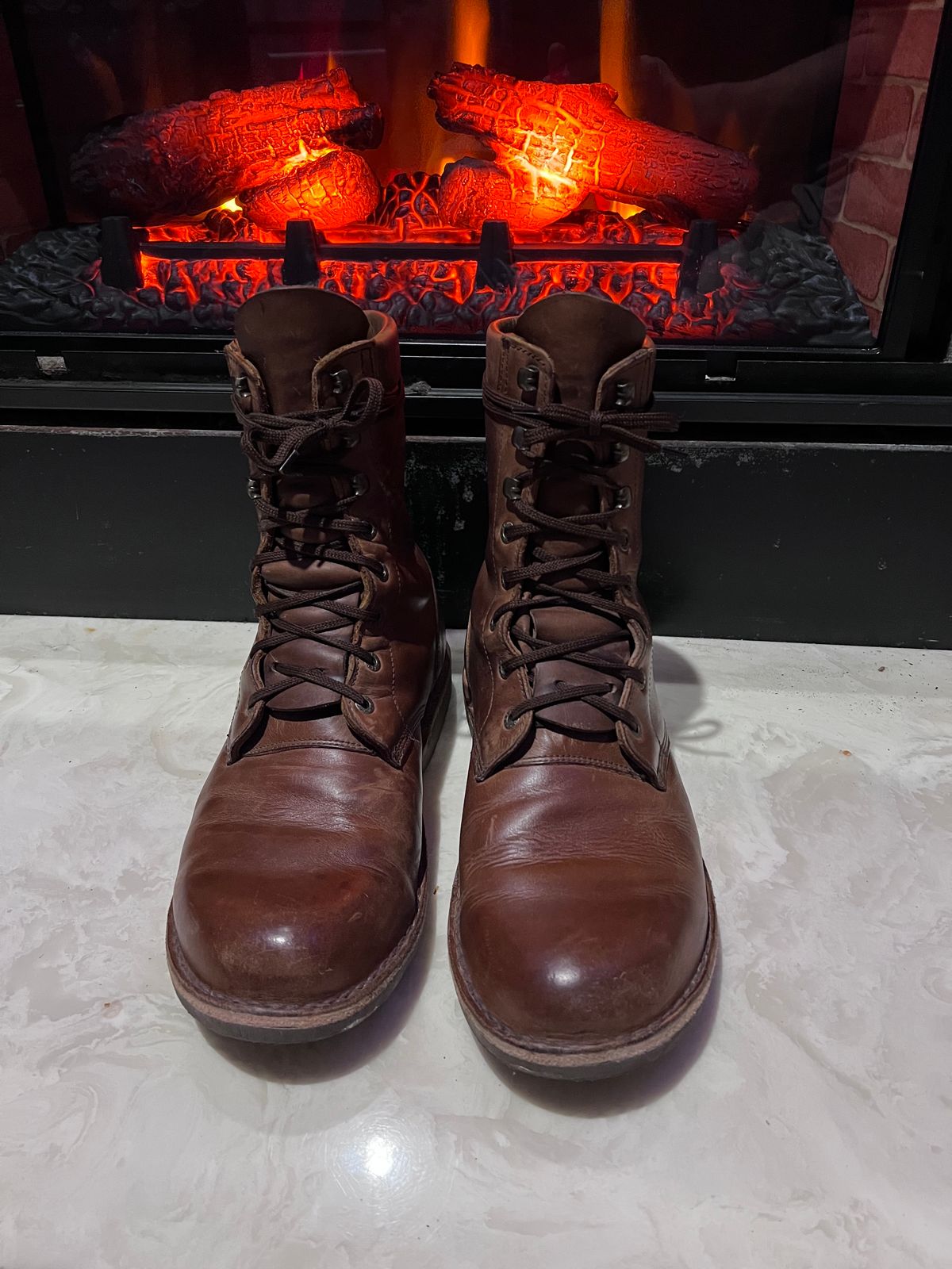 Photo by Val on February 6, 2026 of the Jim Green AR8 in Fudge Crazy Horse.