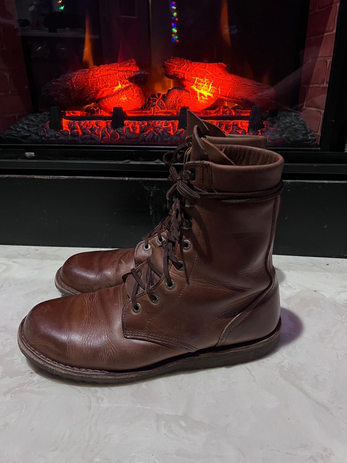 Photo by Val on February 6, 2026 of the Jim Green AR8 in Fudge Crazy Horse.