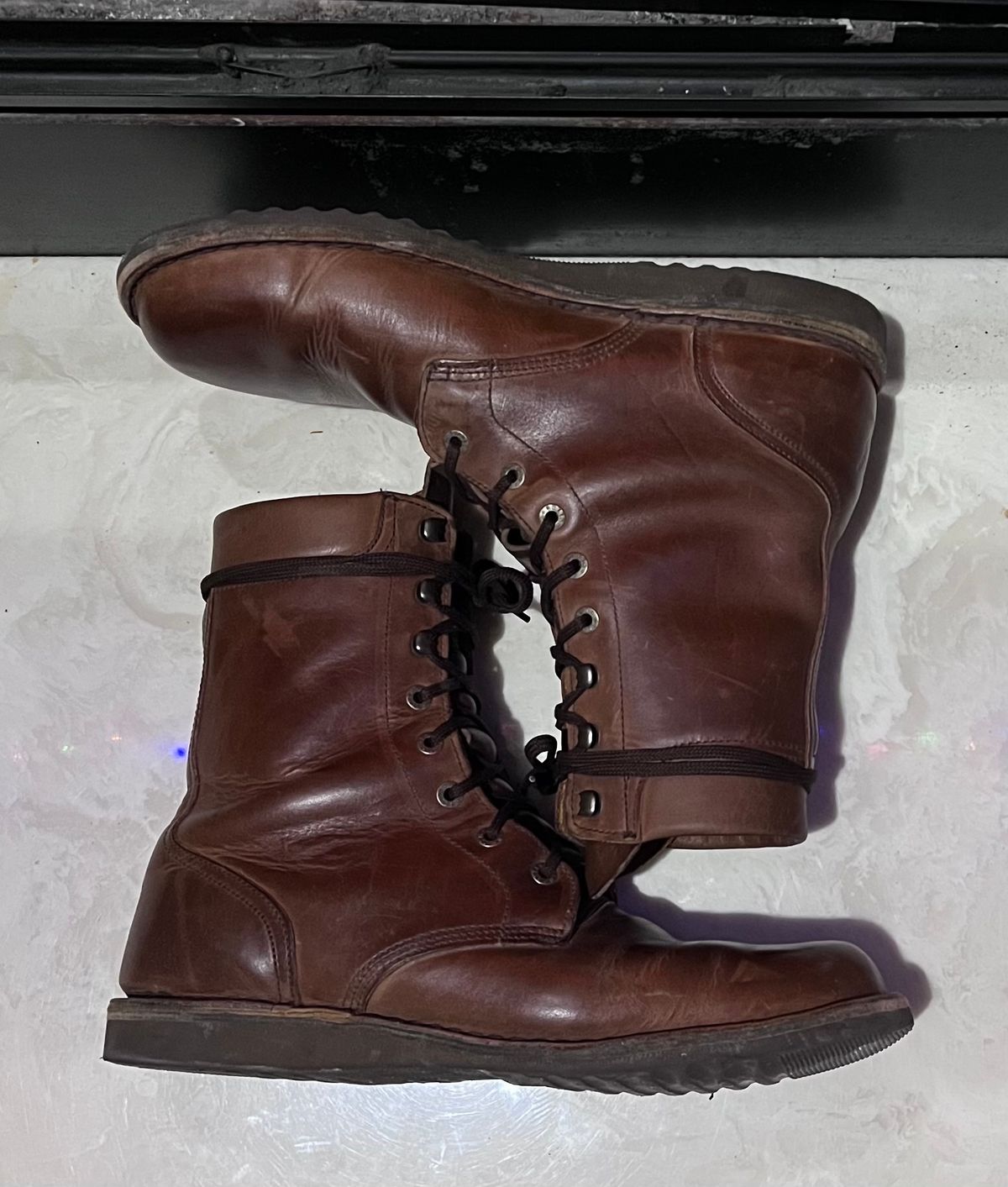 Photo by Val on February 6, 2026 of the Jim Green AR8 in Fudge Crazy Horse.