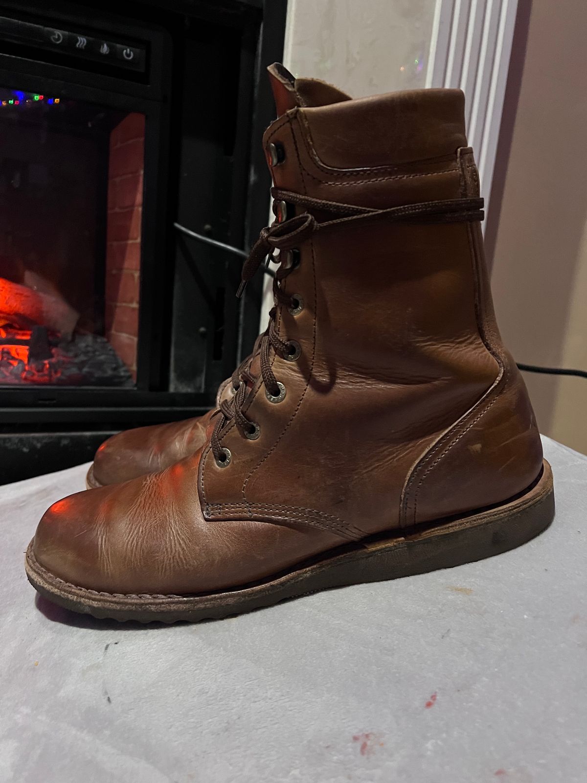 Photo by Val on April 7, 2026 of the Jim Green AR8 in Fudge Crazy Horse.