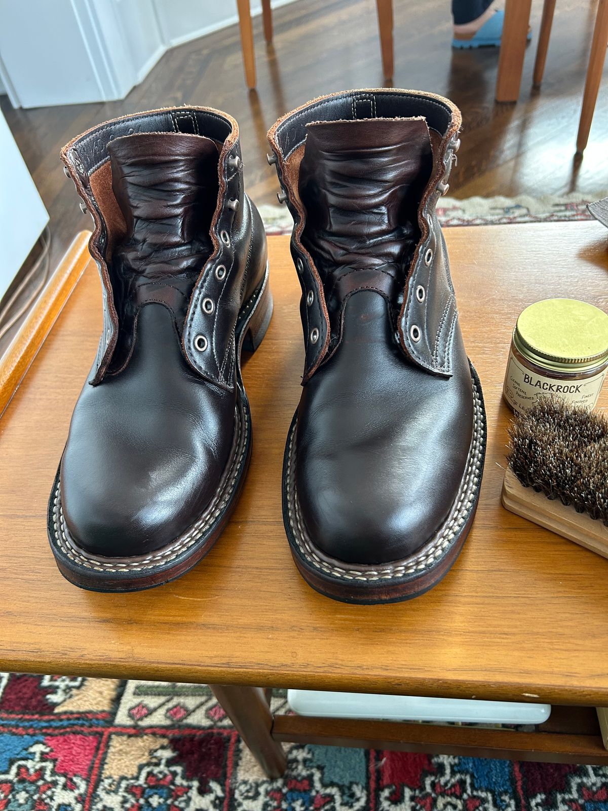 Photo by solly on November 7, 2025 of the White's Semi-Dress in Seidel Brown Dress.