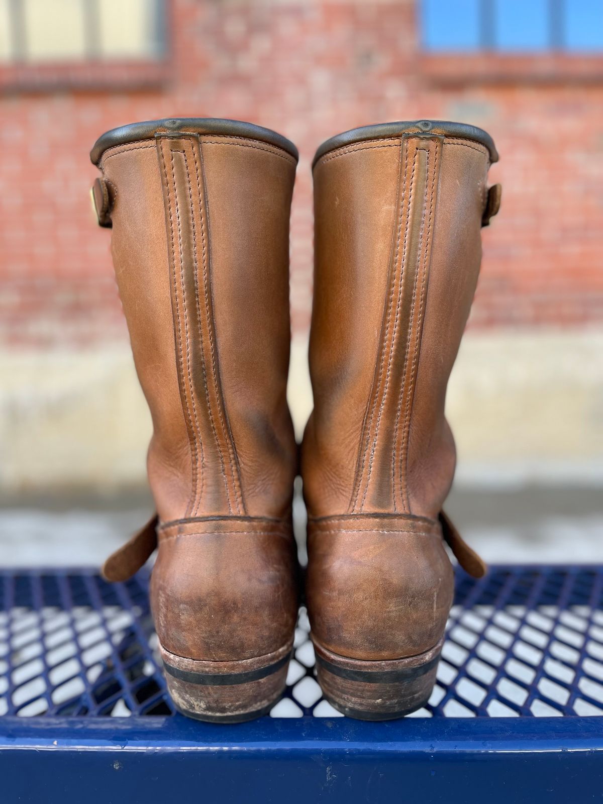 Photo by 32oz_denim on December 4, 2024 of the Nicks StationMaster in Seidel 1964 Tan.