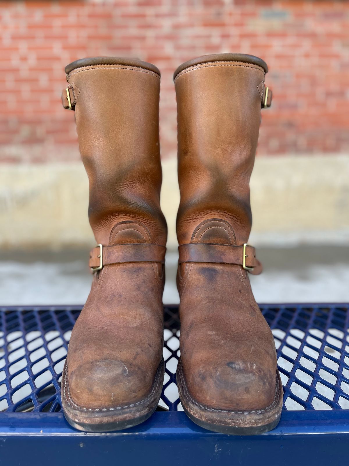 Photo by 32oz_denim on December 4, 2024 of the Nicks StationMaster in Seidel 1964 Tan.