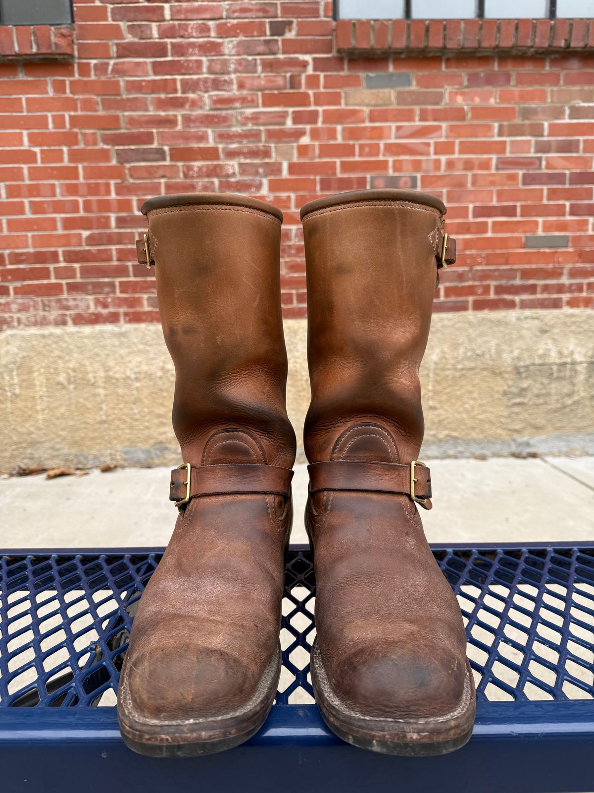 Photo by 32oz_denim on January 3, 2025 of the Nicks StationMaster in Seidel 1964 Tan.