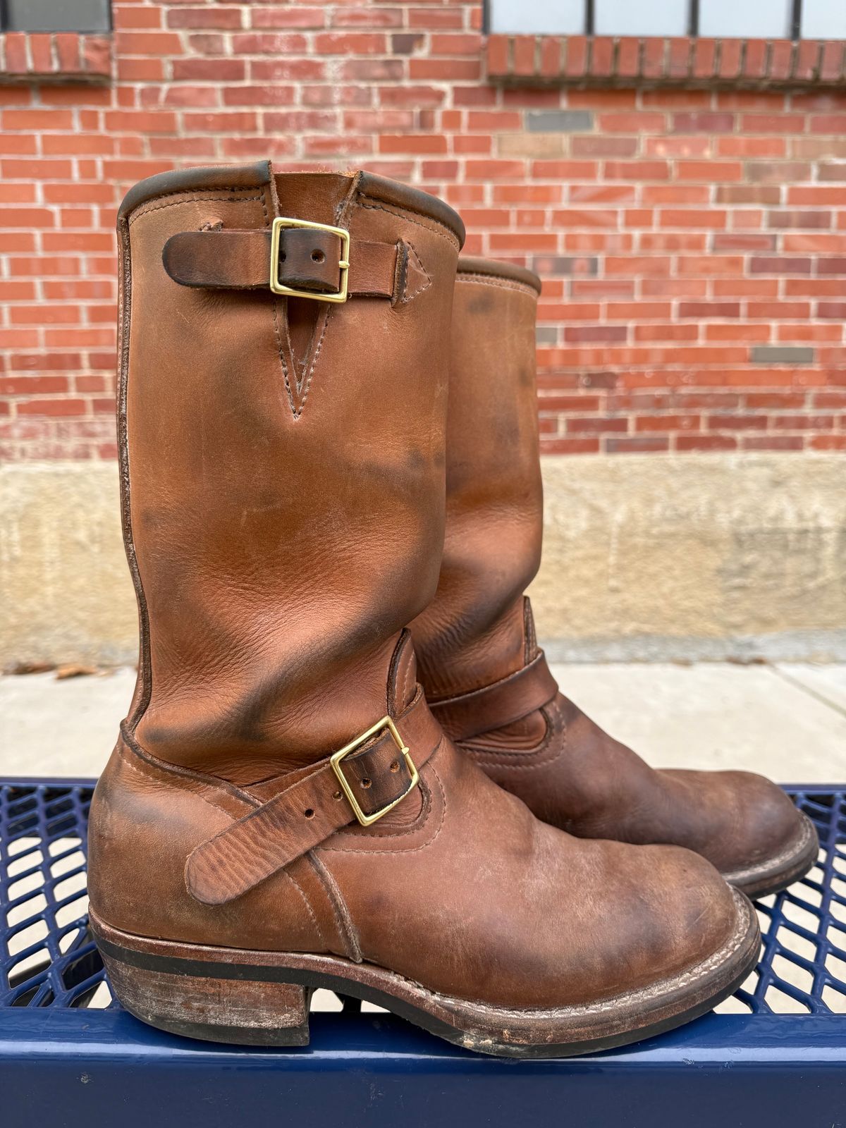 Photo by 32oz_denim on January 3, 2025 of the Nicks StationMaster in Seidel 1964 Tan.